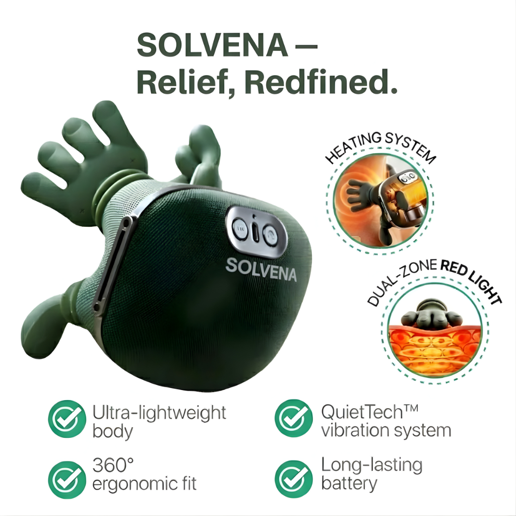 SOLVENA — Relief, Redefined.
